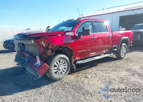 2022 GMC Sierra 2500Hd 4Wd Long Bed Denali/Denali из США, поврежденный, VIN 1GT19RE77NF258640